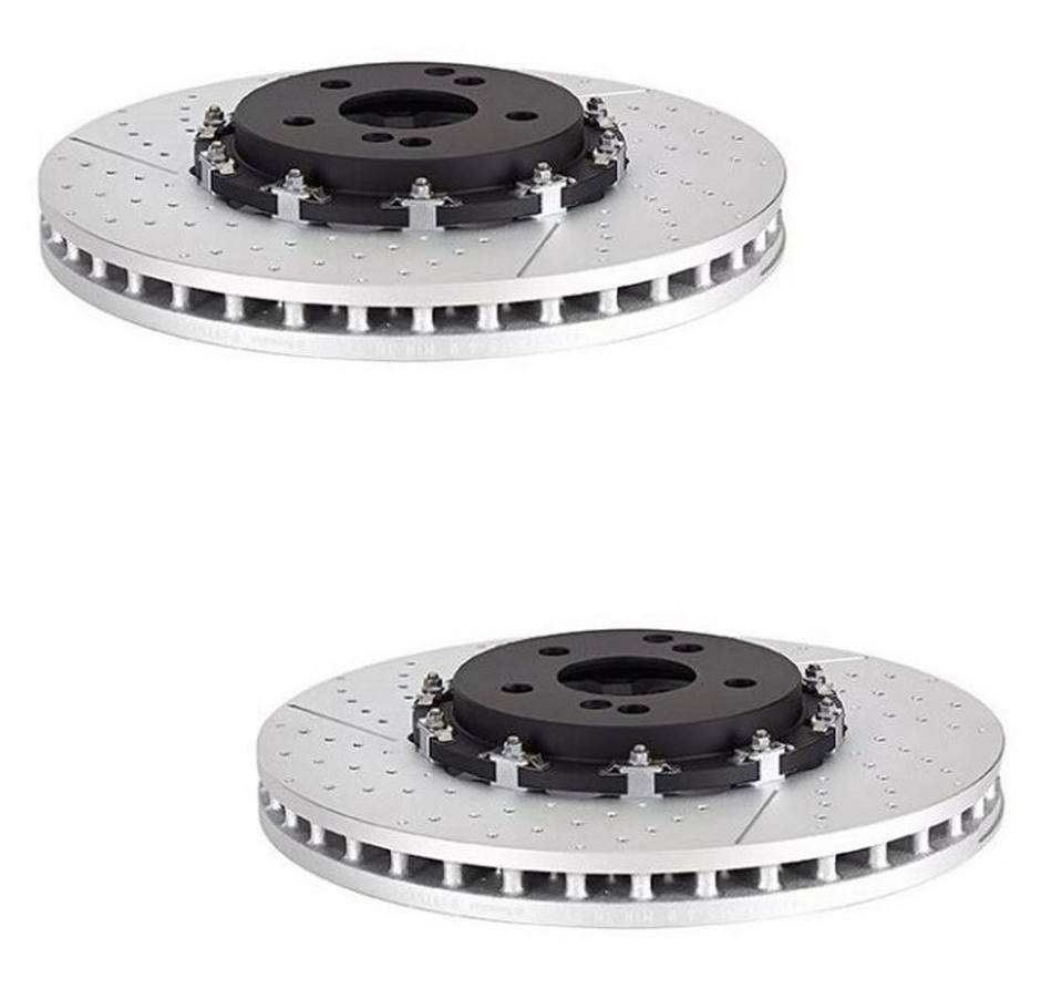 Mercedes Brakes Kit - Pads & Rotors Front and Rear (360mm/330mm) (Ceramic) 2194210212 - Brembo 1588850KIT